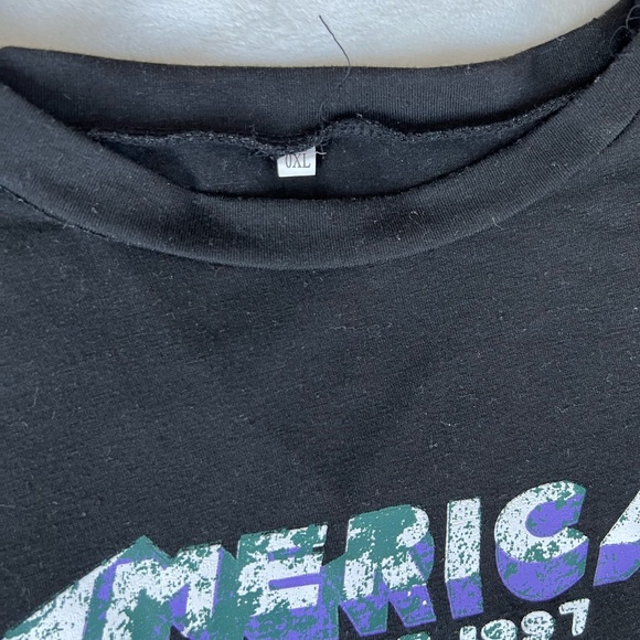 SHEIN BAND TEE W/ LACE TRIM - Picture 4 of 11